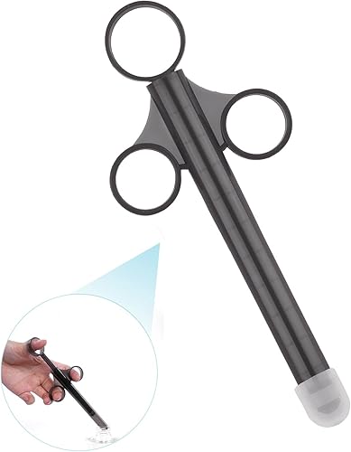 ANGCURE Jeringas aplicadoras de lubricante tirador de tubo lubricante con tapa redondeada suave para hombres mujeres y parejas reutilizable fácil de ANGCURE Jeringas aplicadoras de lubricante tirador de tubo lubricante con tapa redondeada suave para hombres mujeres y parejas reutilizable fácil de