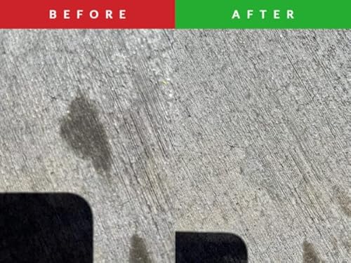 Oil Spots Gone Removes Oil From Concrete And Driveway In 10 Seconds | Oil Stain Cleaner thumb #1