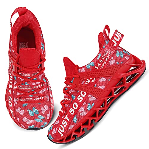 UMYOGO Boys Girls Shoes Tennis Running Lightweight Breathable Sneakers for Kids