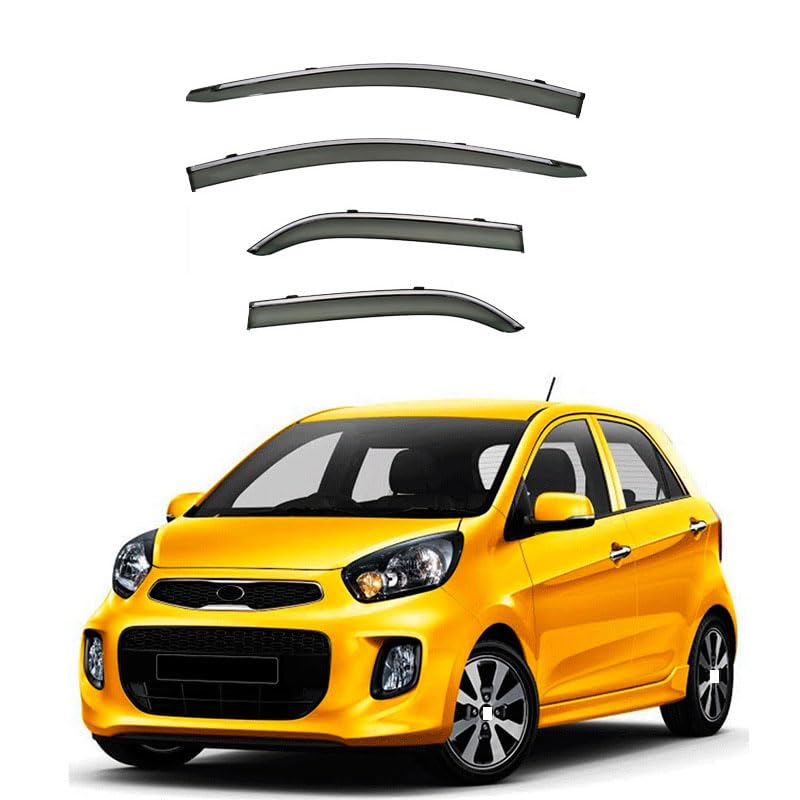 Deflectores de aire KIA Grand EKO JA 2017+ accesorios derivados lluvia