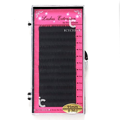 0 10c 8 10 12mm Makeup Individual Eyelahshes Extension Cluster Eye Lashes Thick 10mm 020J 11mm
