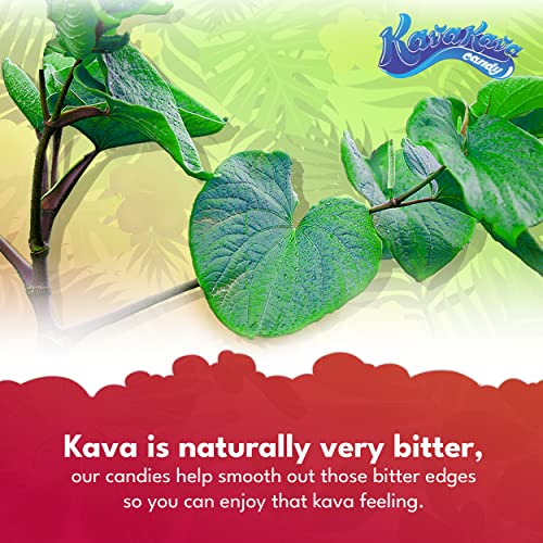 Ozia Originals Kava Kava Candy - 8 Kava Candies Per Pack, Kava Extract Stress Relief Supplement, Natural Kava Root Chill Happy Pill, Encourages Positive Mood - Ginger Mint Flavor, 1 Box (12 Packs) #TOP4