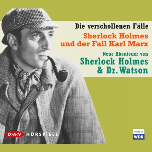 Couverture de Sherlock Holmes und der Fall Karl Marx