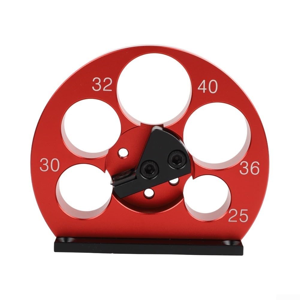 Plantilla Espigado Ajustable Aluminio 8-20mm Carpintería(5 holes 25-40mm)