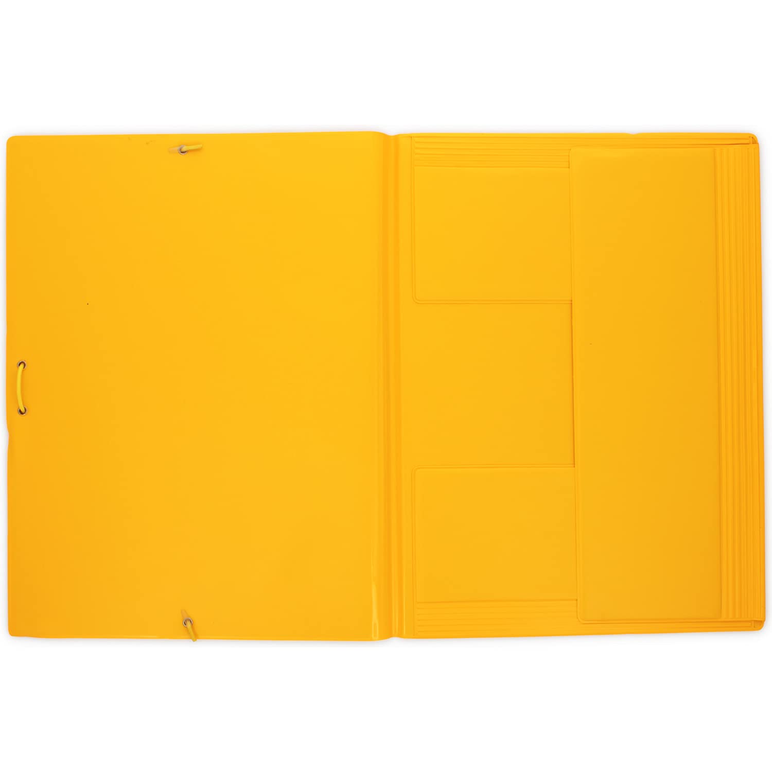 Grafoplás Folder F Flaps Colors PVC, Yellow - Image 2