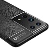 Spia Samsung Galaxy S21 Ultra Case Black Moss Silicone Cover Original Flexible Thin Improved Durable Anti-Shock Protector New Generation Design (Samsung Galaxy S21 Ultra, Black)