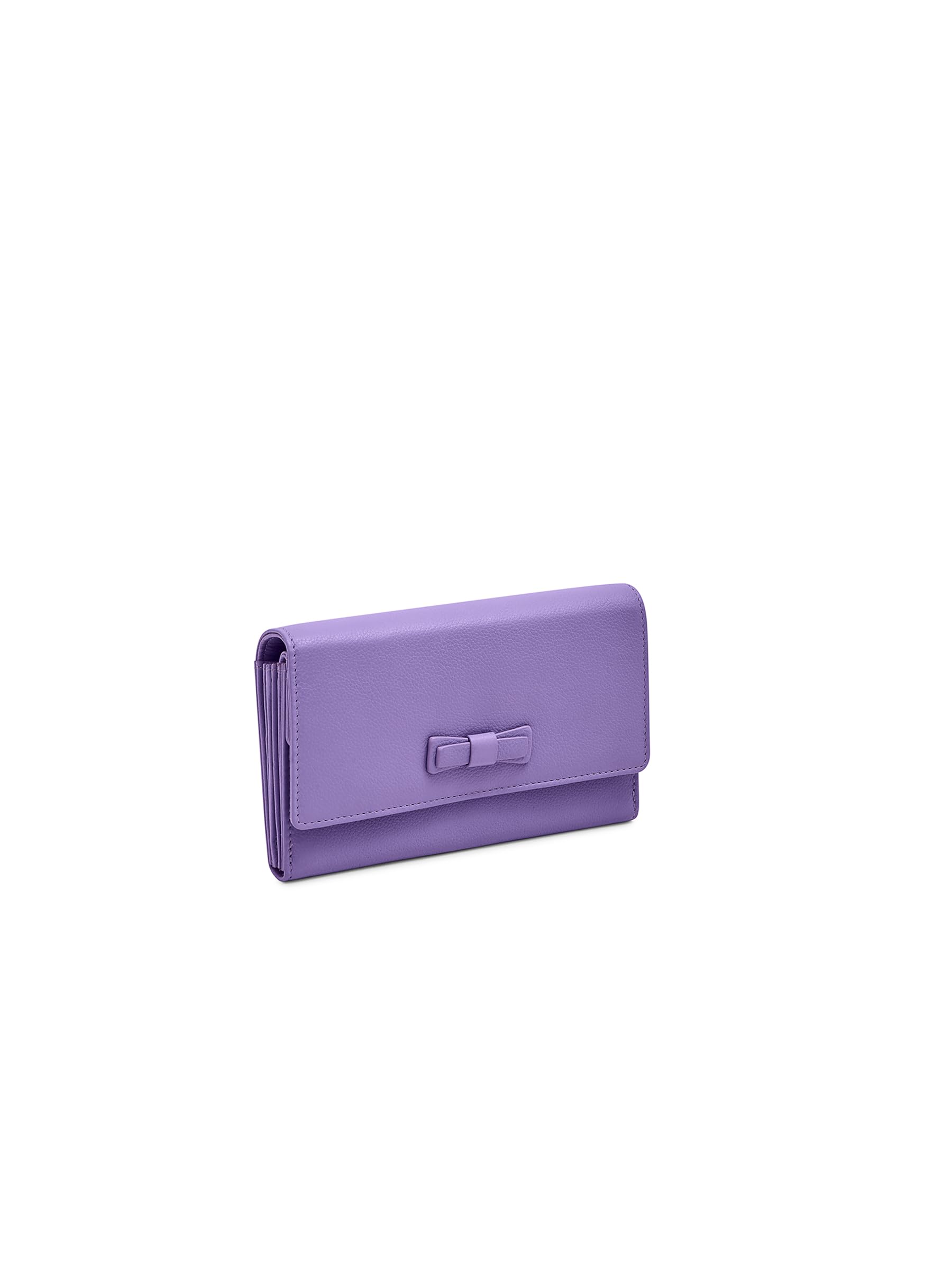Valentini Women's Wallet Purple Bow