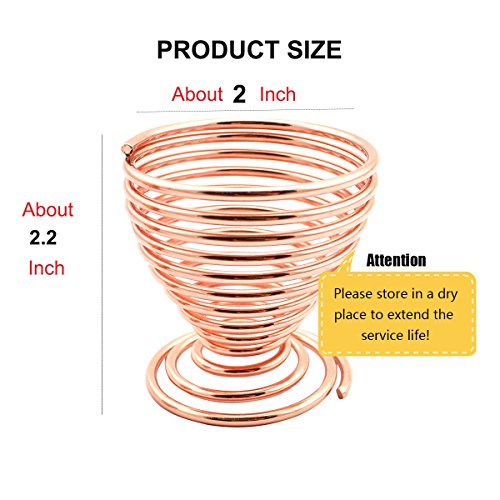 IBEET Sunmore Beauty Makeup Sponge Blender Holder, Makeup Sponges Rack Stand, Powder Puff Sponge Support Display Stand,Makeup Organizer Case - Rose Gold - 1 Piece - Thumbnail 2