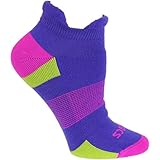 ASICS Womens Intensity Low 2-Pack Socks Running Socks - Purple - Size M