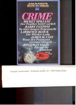 Perfect Paperback Crime. Fünf ungekürzte Romane: Der Panther kehrt zurück / In einer langen Regennacht / Die Mörder-Lady / Wenn der Postmann 2x klingelt / Bis auf die Knochen [German] Book