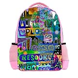★ Material: sarga + jeanette + bolsa de malla, duradera y fácil de llevar. Los patrones personalizados personalizados de bricolaje son llamativos e impresionantes; el material impreso tiene una buena solidez del color.