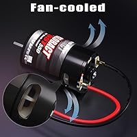 Vista 4 de GLOBACT Motor RC 550 55T Motor cepillado para 110 TRX4 TRX6 Axial SCX10 I II III PRO Redcat Gen7 Gen8 V2 RC4WD D90 RC Crawler Accesorios