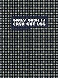  Smart Ledger Daily Cash Tracker: Navy Blue Geometric Edition  8.25\