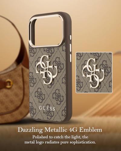 CG MOBILE Guess iPhone 17 Pro Case Brown - Image 5