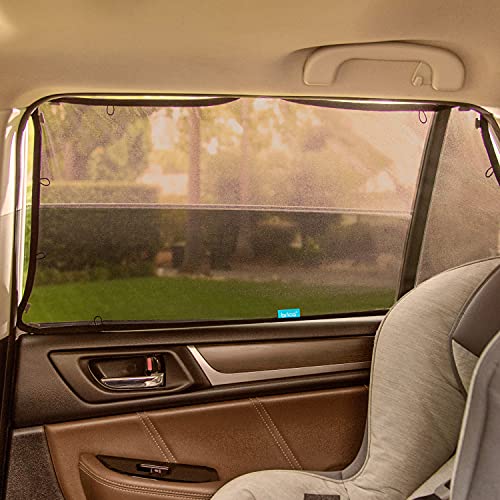 Munchkin® Brica® Magnetic Stretch To Fit™ Sun Shade, Black, 2 Pack #TOP4