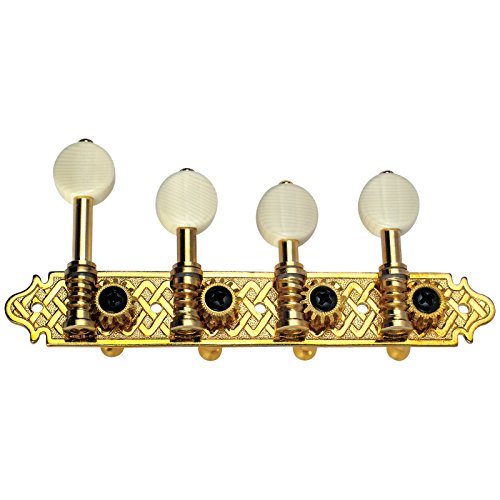 Golden Gate FM-7 Accordeur pour Mandoline Doré - Les Beatles, Paul McCartney, John Lennon, RIngo Starr, George Harrison Golden Gate FM-7 Accordeur pour Mandoline Doré