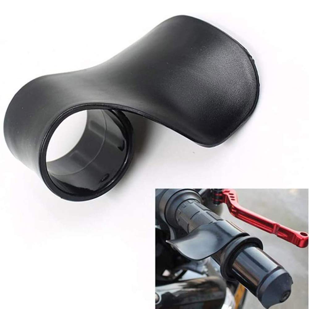 POFET Reemplazo para E-Bike Moto Scooter Universal 7/8" Manillar Manillar Manillar Manillar Manillar Manillar de la Motocicleta Control de Crucero Asistente de Control de la Muñeca Clip(Negro)