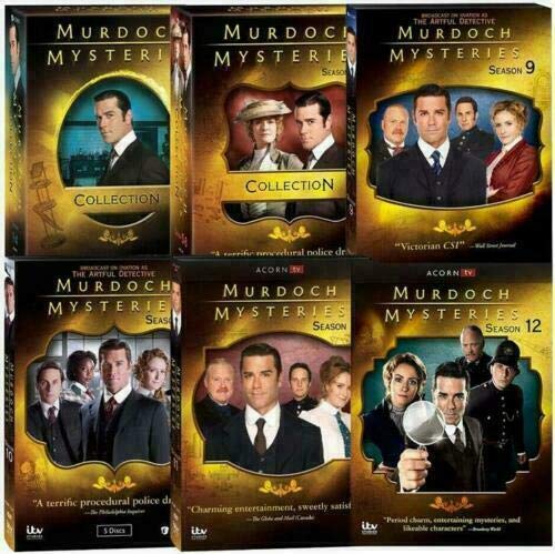 Murdoch Mysteries DVD The Complete Series : Seasons 1-12