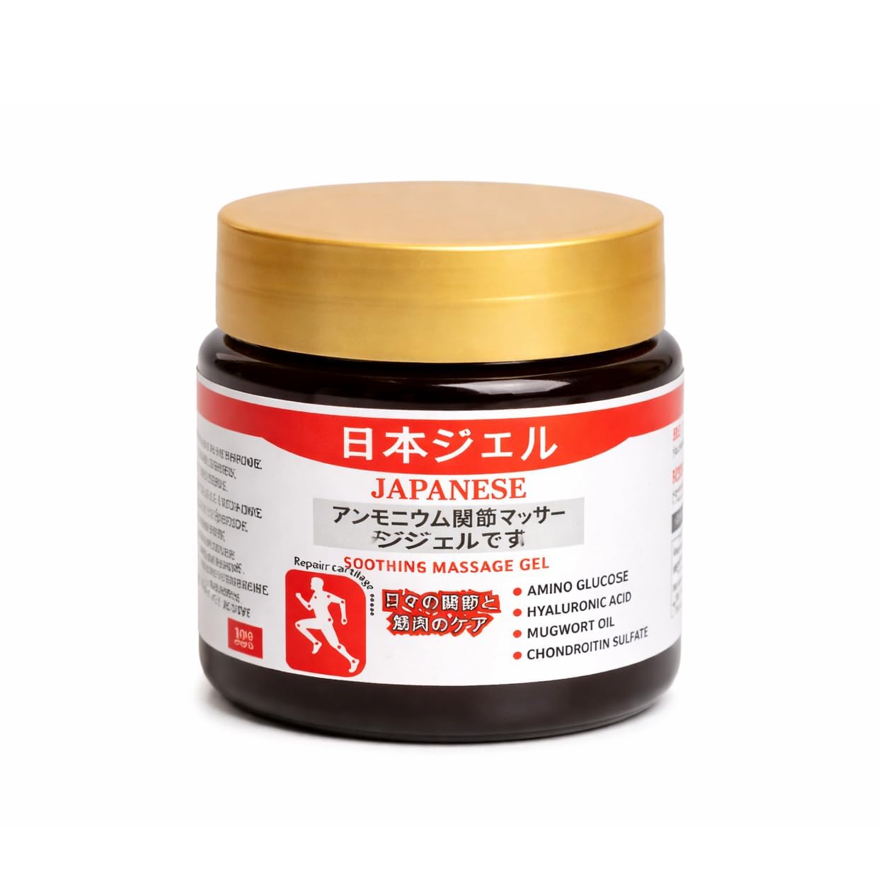 Japanese Formula Soothing Massage Gel for Joint & Muscle Pain Relief – Arnica, Mugwort, Hyaluronic Acid – Back, Neck, Knee & Leg Massage Balm – 100% Herbal Fast Absorption Formula-image-25