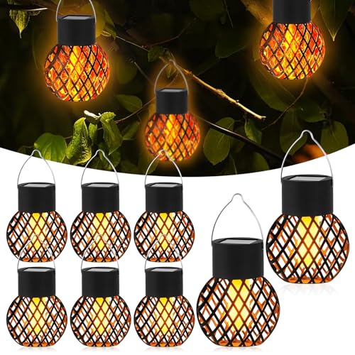 Solars Mini Hängeleuchten,8 Stück 9 x 7 Cm Solarlampen Für Außen Hängend,Wetterfest LED Solar Hängend Lampen,Solar Hängeleuchten Für Gärten,Höfe,Zäune,Bäume,Wasserdicht Solars Mini Hängeleuchten,8 Stück 9 x 7 Cm Solarlampen Für Außen Hängend,Wetterfest LED Solar Hängend Lampen,Solar Hängeleuchten Für Gärten,Höfe,Zäune,Bäume,Wasserdicht