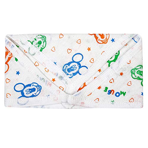 Image of Baby 100% Cotton Reusable Towel Nappies | Ultra Soft, & Washable Printed Cloth for Newborns | Gentle Cloth Diapers for Babies | Skin-Safe, Absorbent & Easy to Wash | Eco-Friendly (Pack of 6)