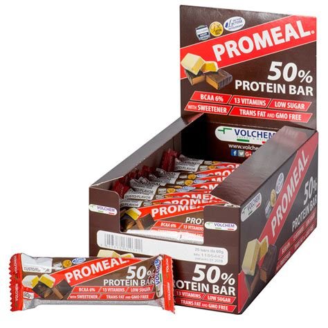 [SPED.EXPRESS FREE] 20x VOLCHEM PROMEAL 50% PROTEIN 60g (GUSTI ASSORTITI) + OMAGGIO - NT INTEGRATORI