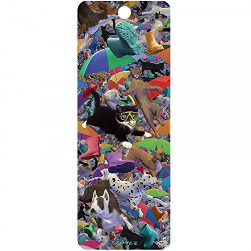 3D Bookmark - Regenende katten en honden - Cheatwell Games