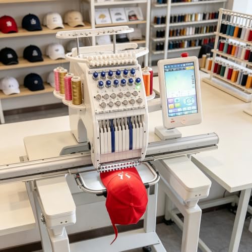 Multi-Needle Commercial Embroidery Machine