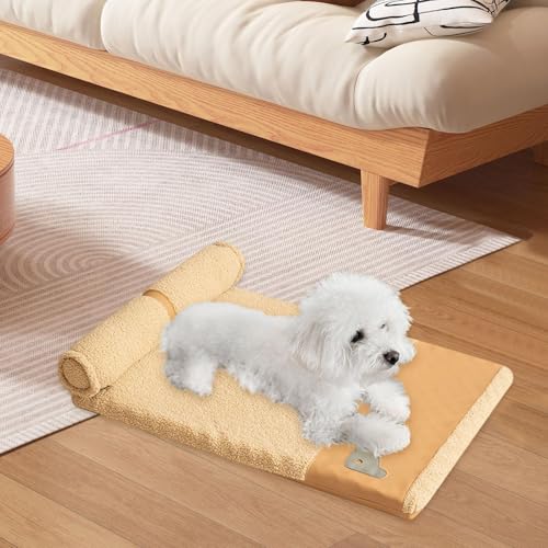 Coussin pour cages de transport et tapis de couchage lavable