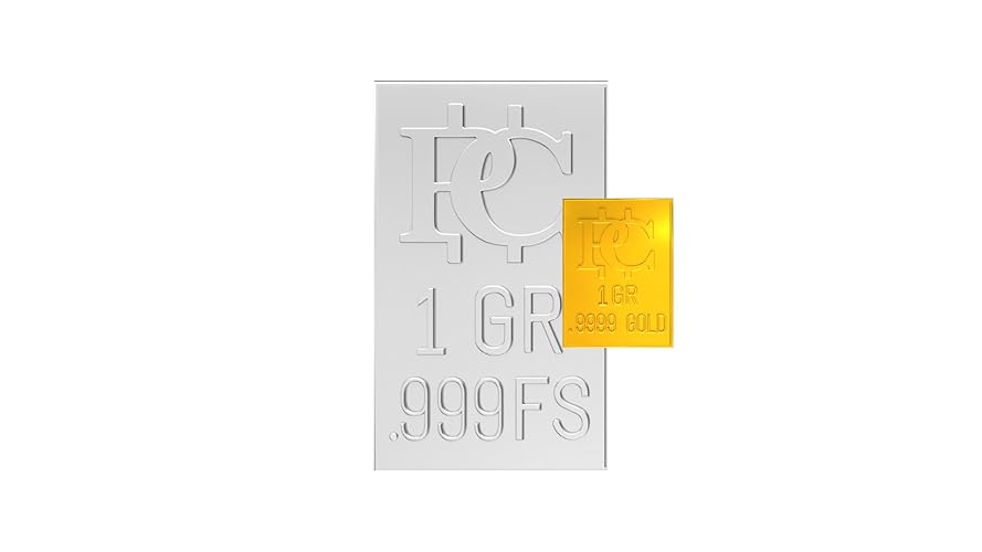 Patriots Coin Pure Gold and Silver Bullion Bar Divides to One Grain Bars .9999 Fine Gold Silver Snaps Apart to Individual 1 Grain Ingots 1 Grain Each