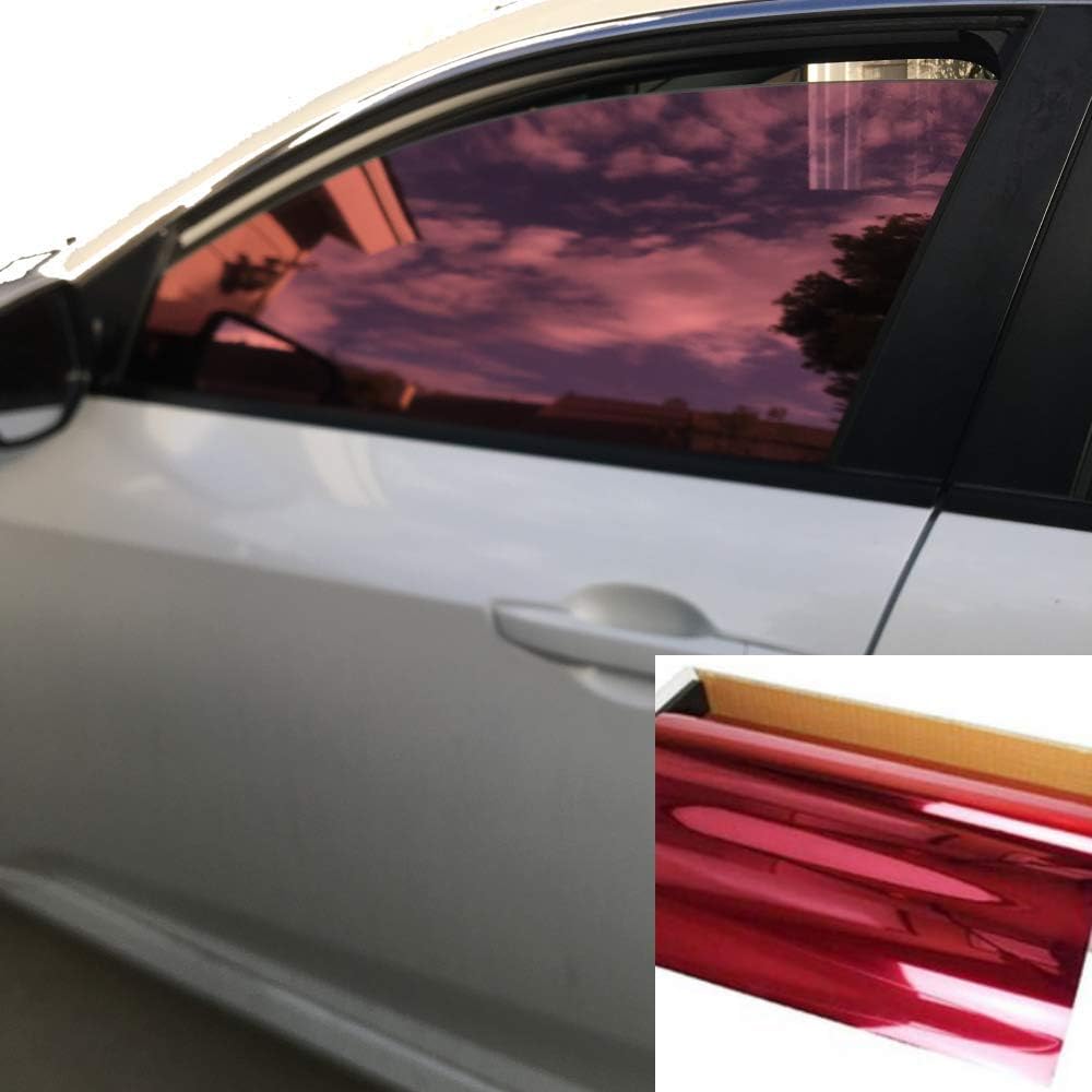 One Way Mirror Reflective Car Window Color Tint Film 10VLT