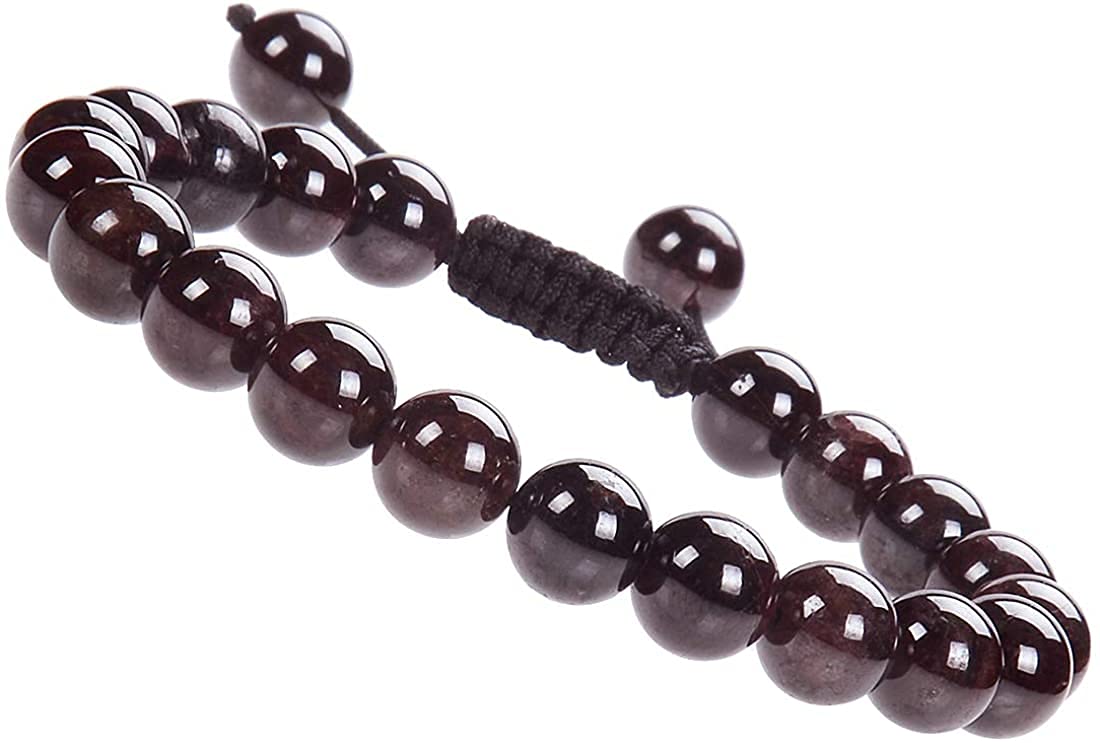 MAUTIK SADIWALA Certified Natural Garnet Bracelet AAA Quality Adjustable Unisex Garnet Bracelet (B09NQJLF8B) Amazon Price History, Amazon Price Tracker