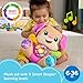 Fisher-Price Baby Learning Toy Laugh & Learn Smart Stages Sis Pink Musical Plush with Smart Stages for Infants Ages 6+ Months, Multilanguage Version