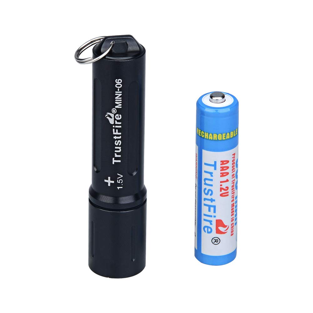 Amazon | TrustFire MINI06 EDC懐中電灯 小型 軽量 AAAフラッシュ