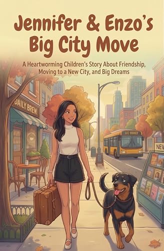 Jennifer & Enzo’s Big City Move: A Heartwarming Children’s Story About Friendship, Moving to a New City, and Big Dreams (Jennifer & Enzo City Adventures Book 1)...