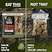 Tactical Snacks Energy Protein Cookies | 12-Pack (420g) | 10g Protein, 50mg Caffeine from Green Tea | Clean Energy Snack | Low Sugar | Mission-Ready Fuel (Vanilla Chocolate Chip)