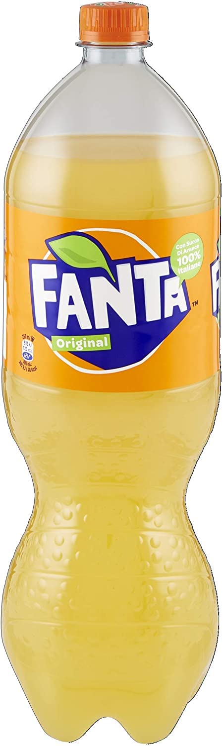Fanta Orange aranciata - Limonada de naranja PET 12 x 1,5 l italiana afrutada dulce | Refrescante refrescante, gusto agrumi con bollicine, bottiglie pratiche per feste e scorta, peso neto total 18 L