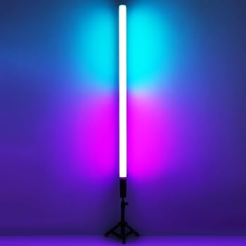 NiTEC iSaber Pack （RGB LEDライト・バー　4本） Amazon.com : 4Pack RGB Tube Light Bar(4FT) with Stand