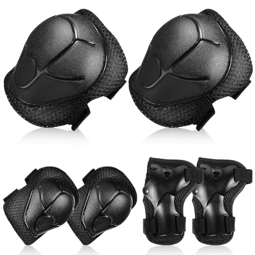 VANZACK Gel Knee Pads and Elbow Pads Elastic Band for Boys and Girls and Adults