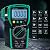 Xin Tester Digital Multimeter Electric Tester Voltmeter auto ranging TRMS 6000 Counts AC DC 1000V 20A Professional ohm Volt amp Multimetro Capacitance Temperature Measure LCD Display