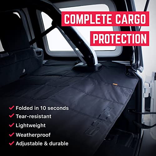 Image of GPCA Cargo Cover for Jeep Wrangler 2018-Present, JL 4-Door Hardtop