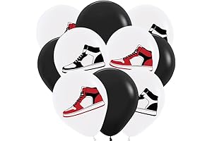 Sneaker Balloons Basketball Sneaker Balloons for Themed Birthday Party Decorations