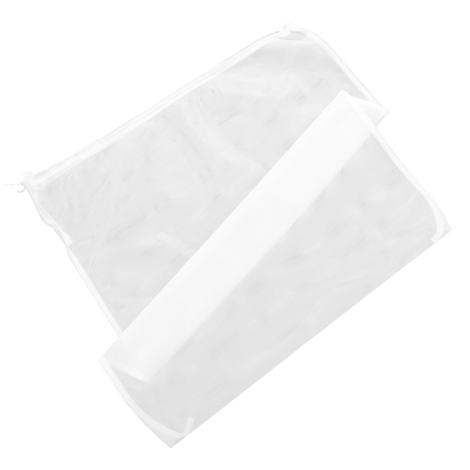 VINTORKY Wine Filtering Bags Reusable Strainer Bag with Drawstring for Easy Brewing Mesh Filter for Juice Washable