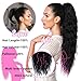 Mairead Drawstring Ponytail Extension for Women 26 Inch Long Wavy Hair Pony tail Extensions Halloween Multi Layered Clip in Ponytail Soft Natural Synthetic Silver Grey to White