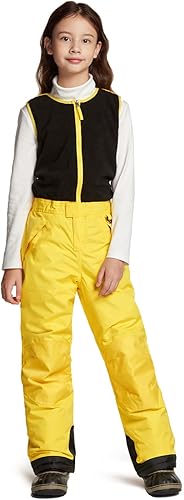 Miniatura 2 de TSLA - Overol con peto invernal para bebés, niñas y niños pequeños, para nieve, snowboard y esquí, de tela antidesgarro Ripstop, impermeable con
