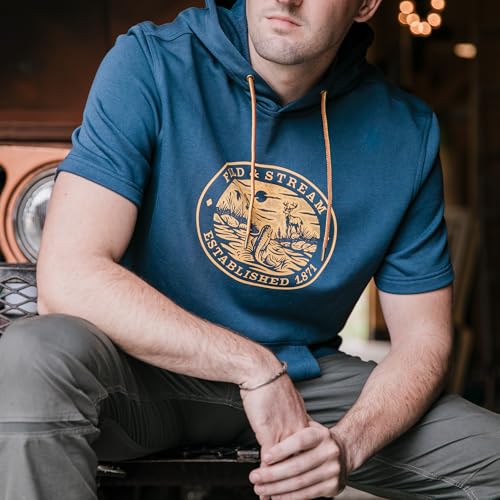 Field & Stream Men's Short Sleeve Graphic Hoodie 6
