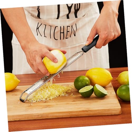 Healifty rallador de queso de acero inoxidable miniatura 4