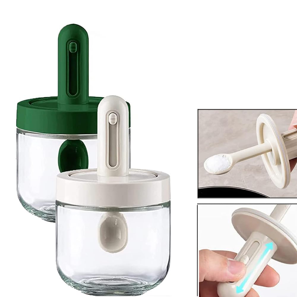 See full amazon price history chart for VIHAX Spoon Lid Integrated Telescopic Seasoning Jar Transparent Storage Container with Spoon Kitchen Transparent Sealed Seasoning Box, 300ml (2) VIHAX Spoon Lid Integrated Telescopic Seasoning Jar Transparent Storage Container with Spoon Kitchen Transparent Sealed Seasoning Box, 300ml (2) (B0C72M4KK8) Amazon Price History, Amazon Price Tracker