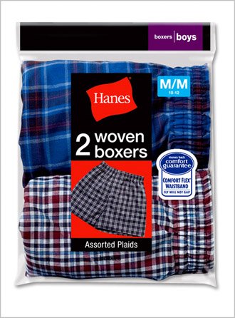 Hanes Boys' Boxer2