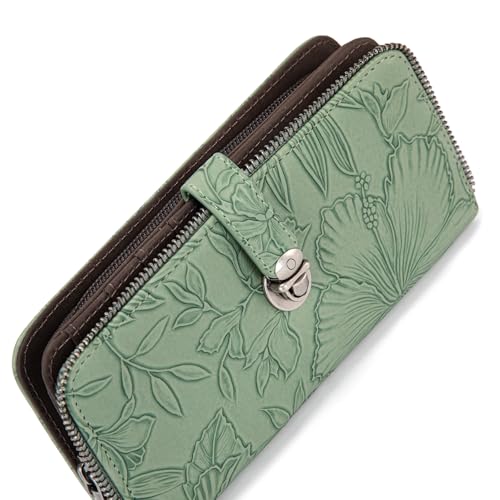 Montana West Large Bifold Wristlet Wallets for Women with ID Window - image 5